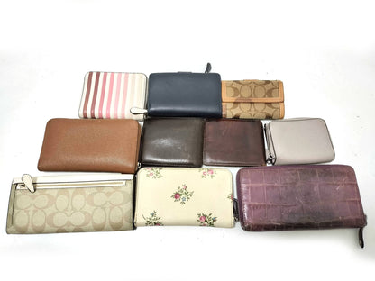 COACH Signature COACH 10-piece wallet set