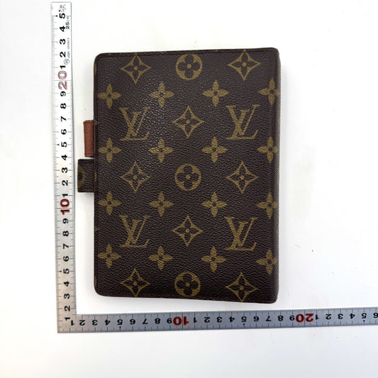 LOUIS VUITTON Monogram Agenda MM Notebook Cover