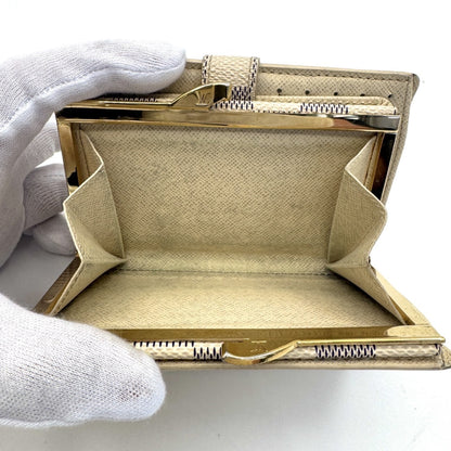 LOUIS VUITTON Damier Azur Damier Portefeuille Viennois Clasp Wallet