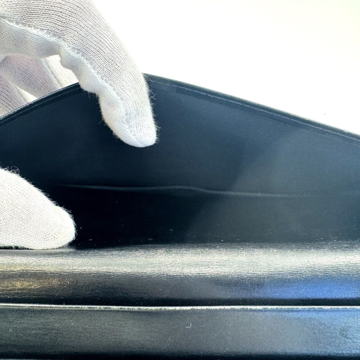 LOUIS VUITTON Epi Epi Wallet Black Wallet