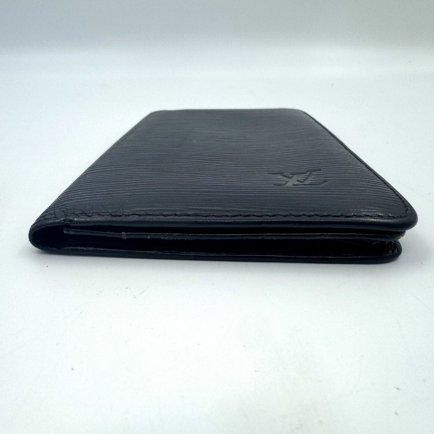 LOUIS VUITTON Epi Epi Wallet Black Wallet