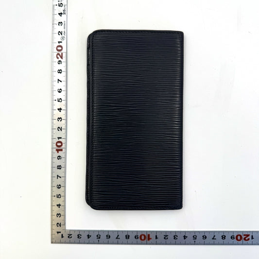 LOUIS VUITTON Epi Epi Wallet Black Wallet