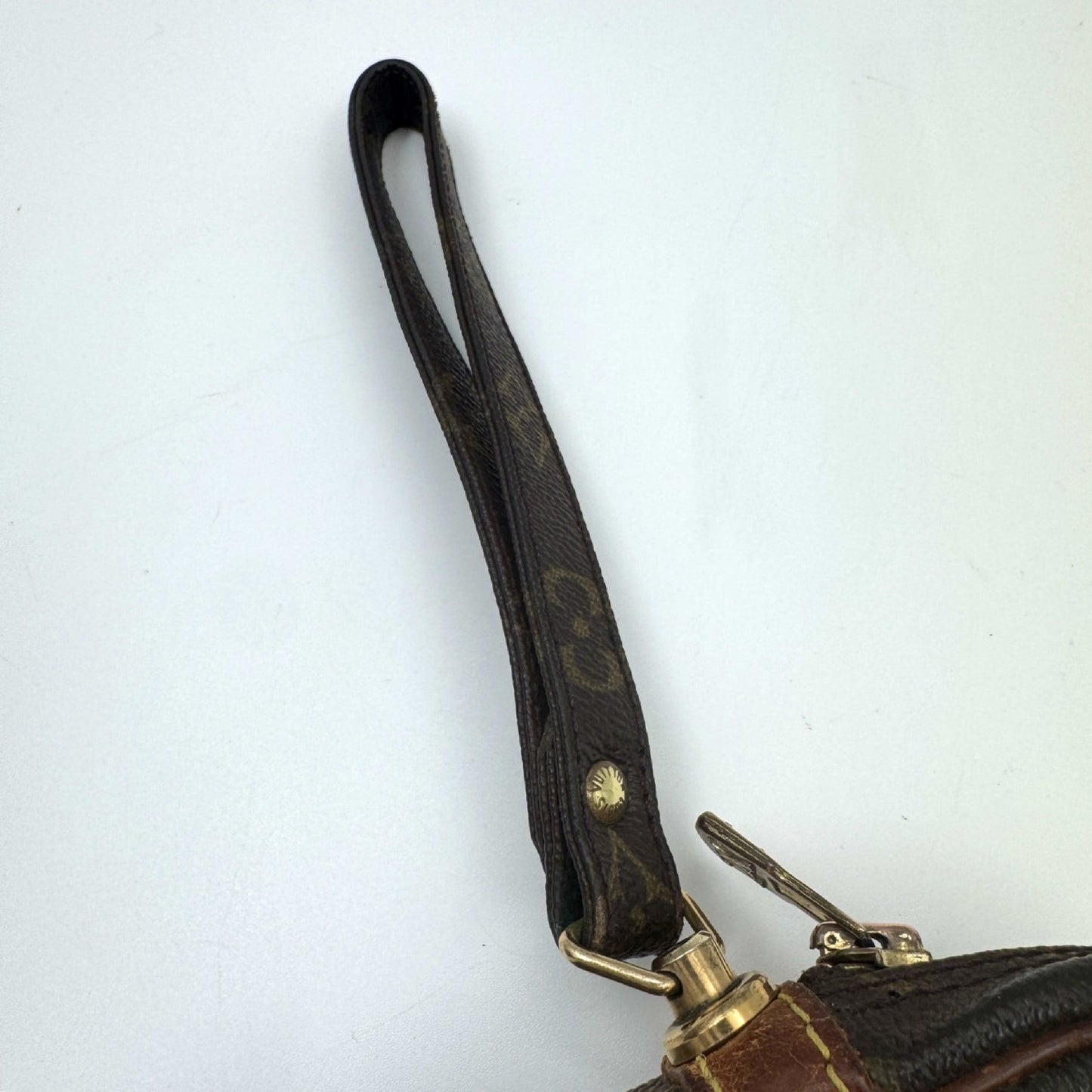 LOUIS VUITTON Monogram Monogram Dragonne PM Second Bag