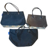 BURBERRY Nova Check Tote Bag Set of 3
