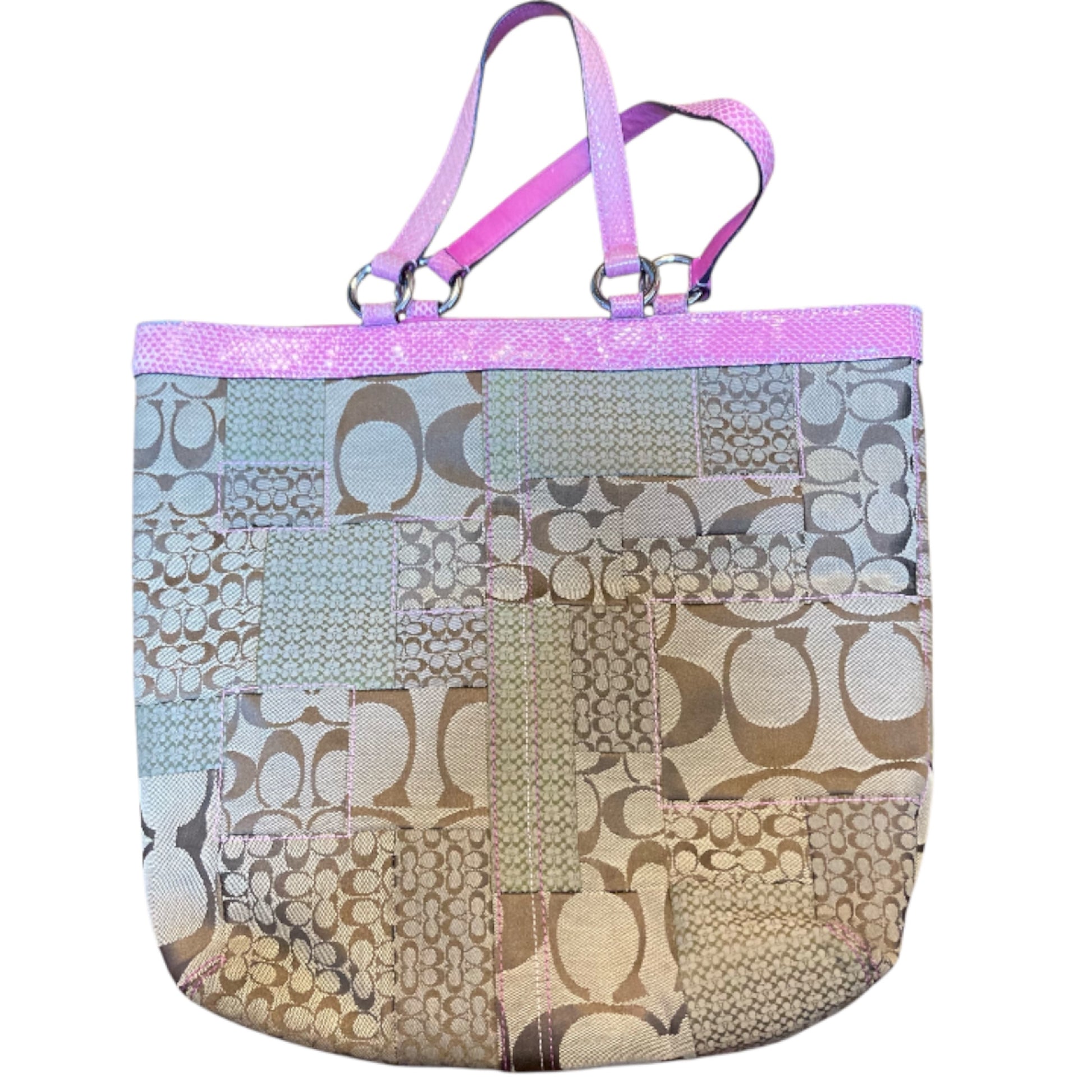 COACH COACH patchwork bag set