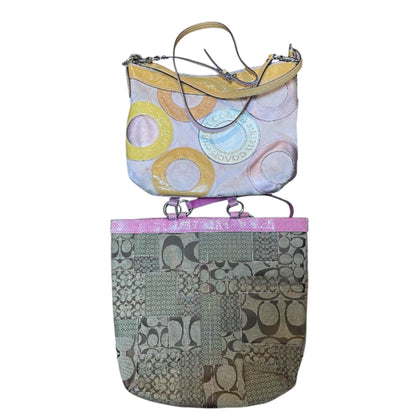 COACH COACH patchwork bag set