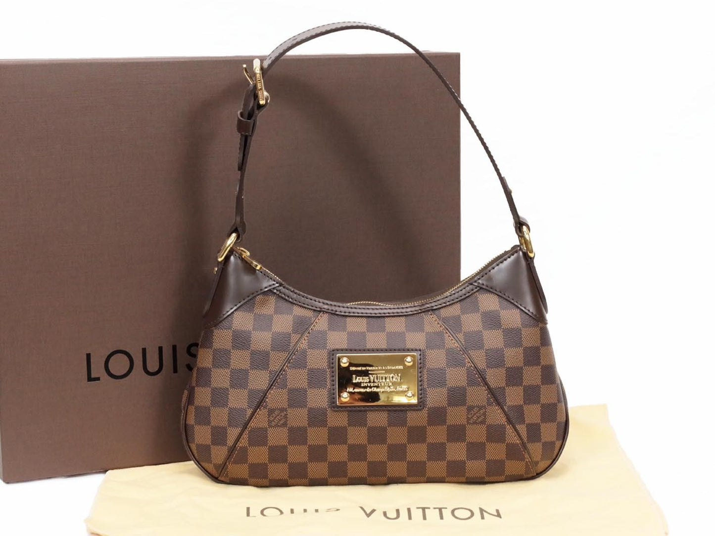 LOUIS VUITTON Damier Thames PM N48180 Shoulder Bag