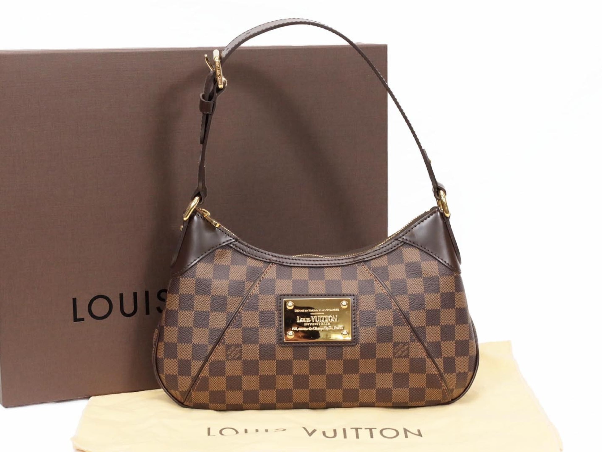 LOUIS VUITTON Damier Thames PM N48180 Shoulder Bag