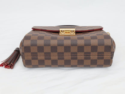 LOUIS VUITTON Damier Croisette N53000 Shoulder Bag
