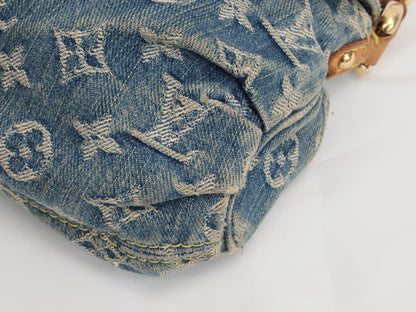 LOUIS VUITTON Monogram Denim Mini Pretty Shoulder Bag