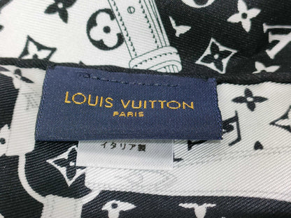 LOUIS VUITTON Monogram Confidential Scarf M77351/MR1221 with tag AB Other accessories