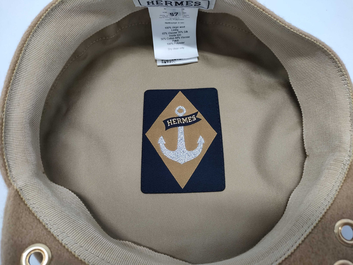 HERMES Vauban Sailor Casquette Other Accessories