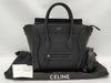 CELINE Luggage Bag Nano Shopper Black Handbag