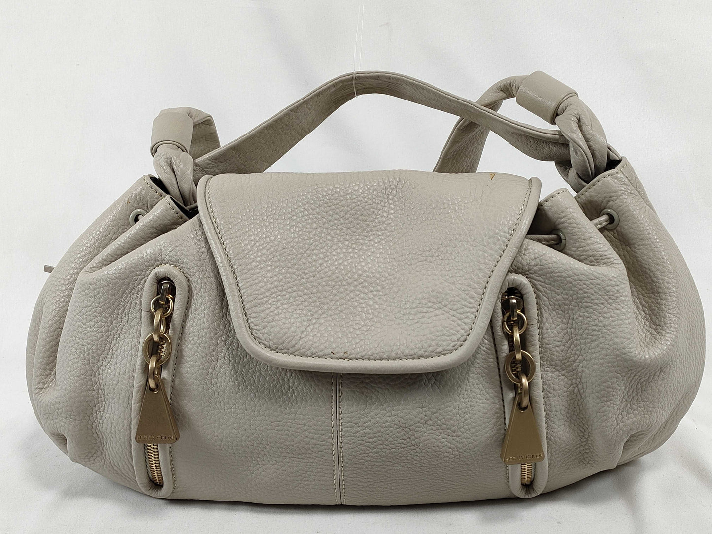 SEE BY CHLOE One-Shoulder Bag in Off-White Leather