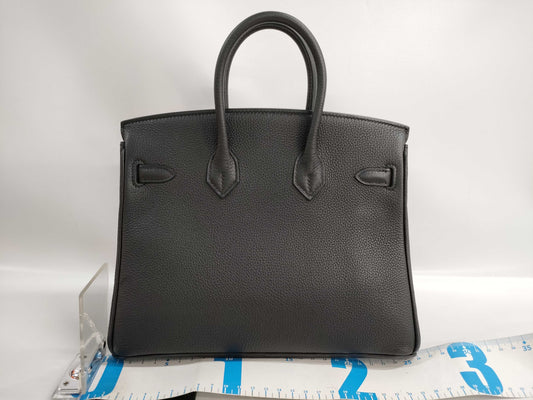 HERMES Birkin 25 Black Handbag
