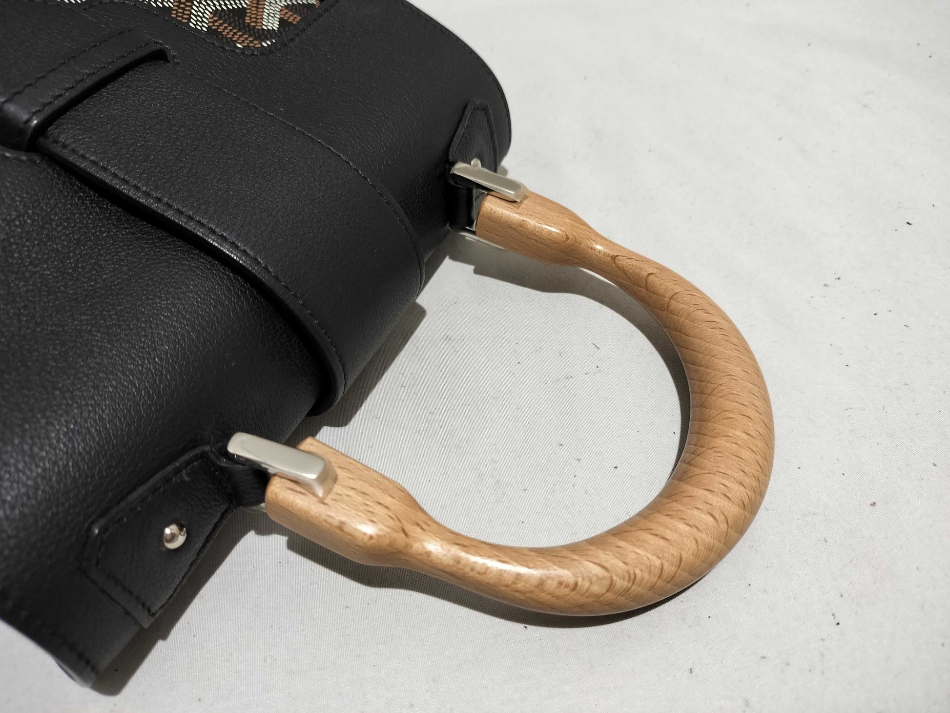 GOYARD Goyard Saigon Mini Shoulder Handbag in Black