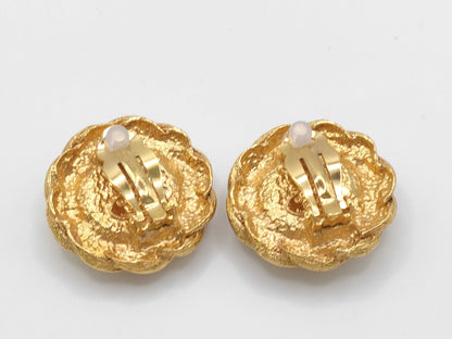 CHANEL Faux Pearl Earrings