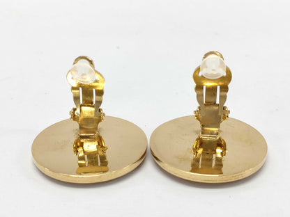 CHANEL Buffalo Earrings [CHANEL engraved]