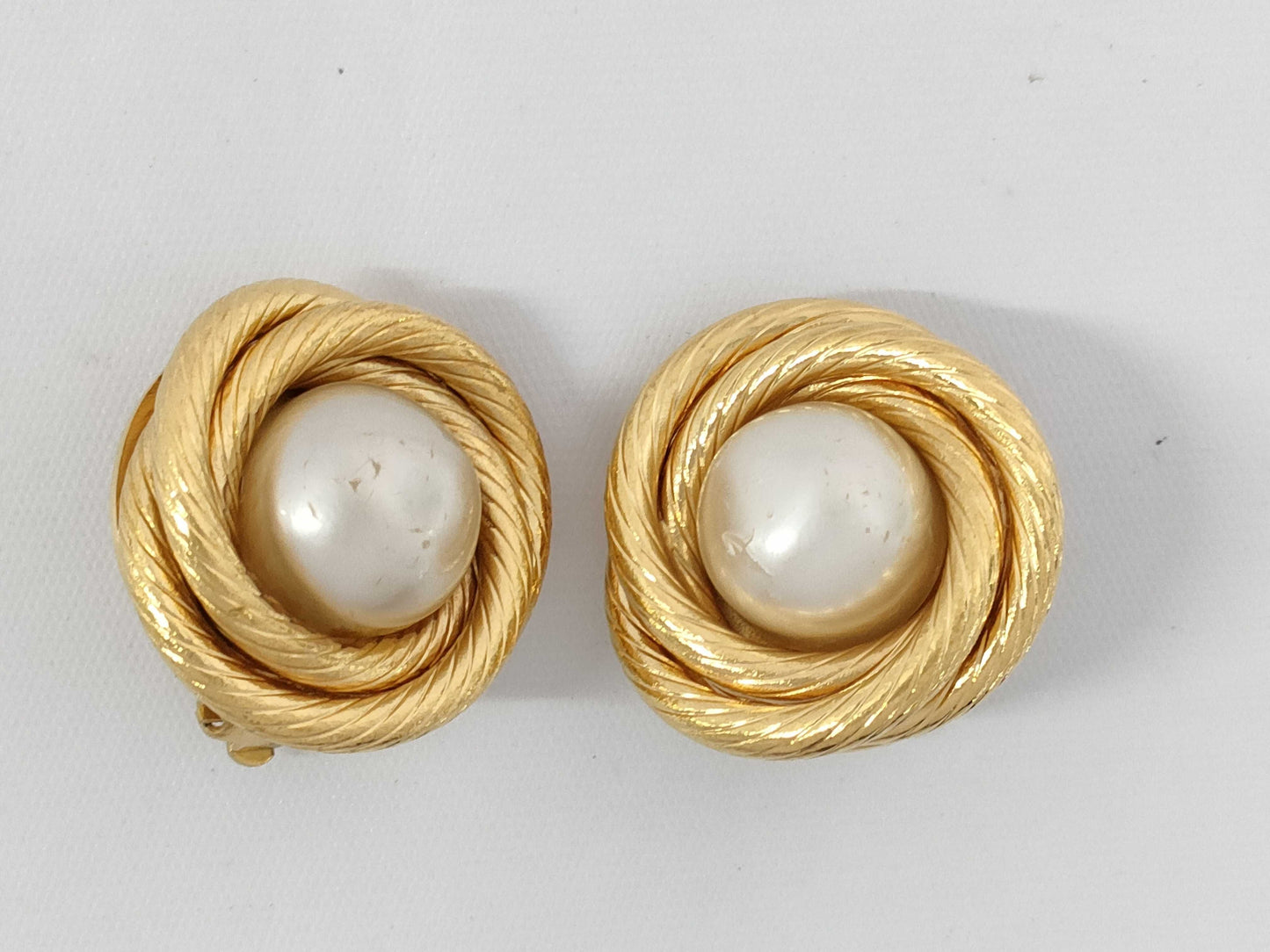 CHANEL Gold Earrings