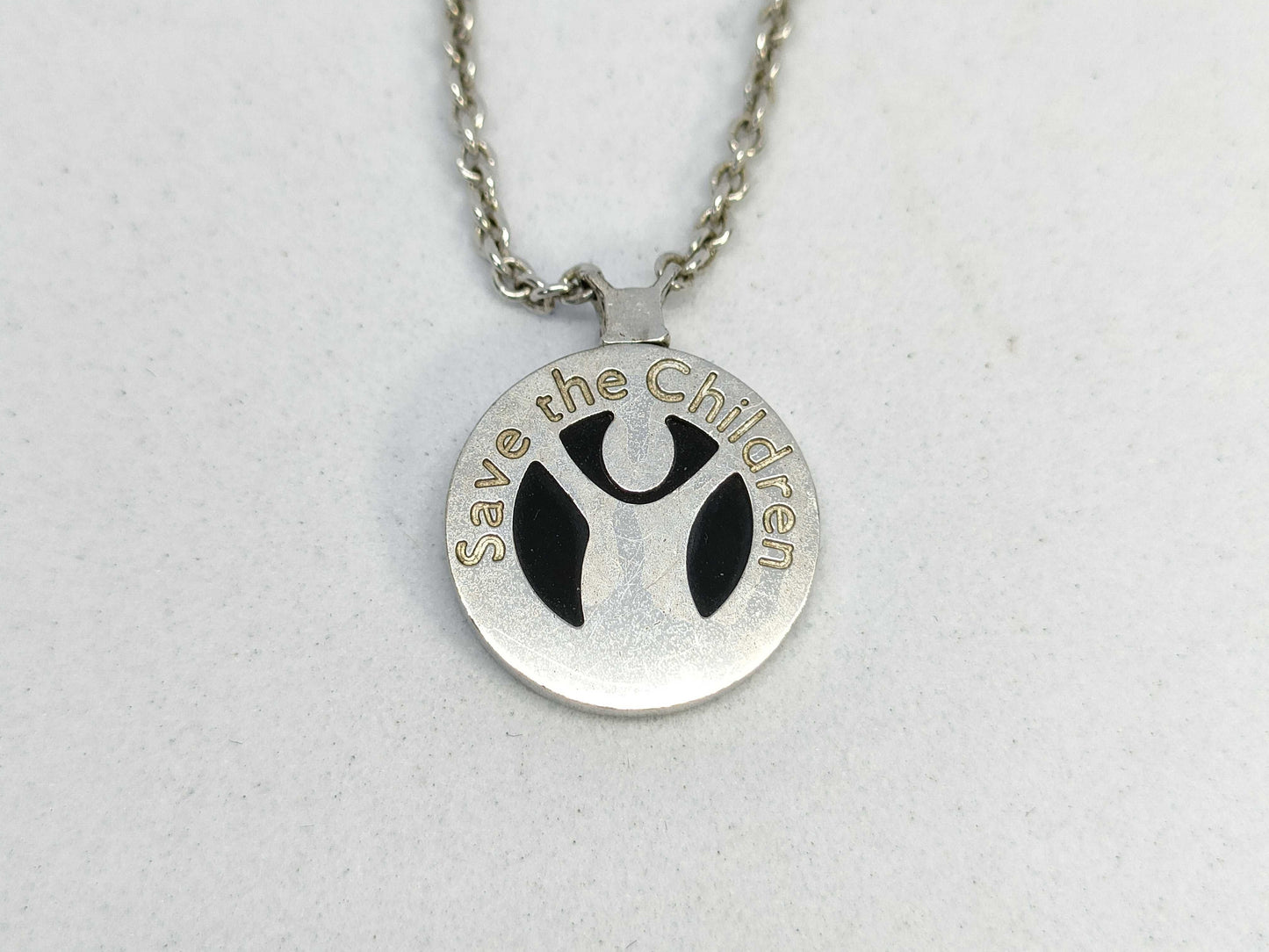 BVLGARI BVLGARI/BVLGARI BVLGARI/356910/Save the Children Necklace/SV925/Ag925/Approx. 7.7g/Ruby/Onyx/P6FR4X Necklace