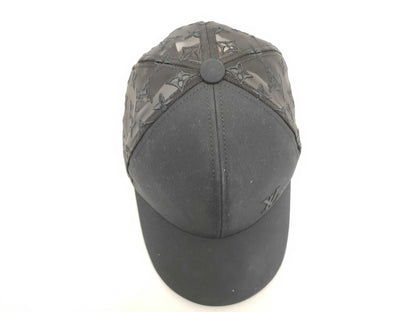 LOUIS VUITTON M77115 Baseball Monogram Mesh Cap WA2244 Cotton Black Other Accessories