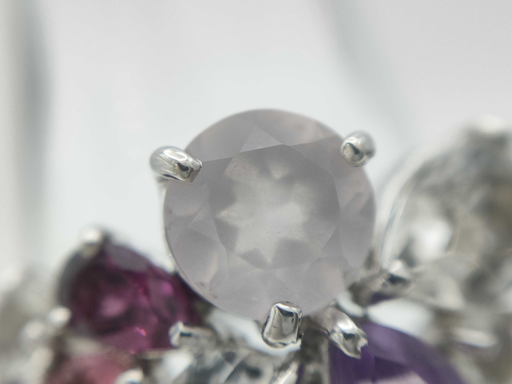 Colored Stone Multi K10 4.1g Ring 