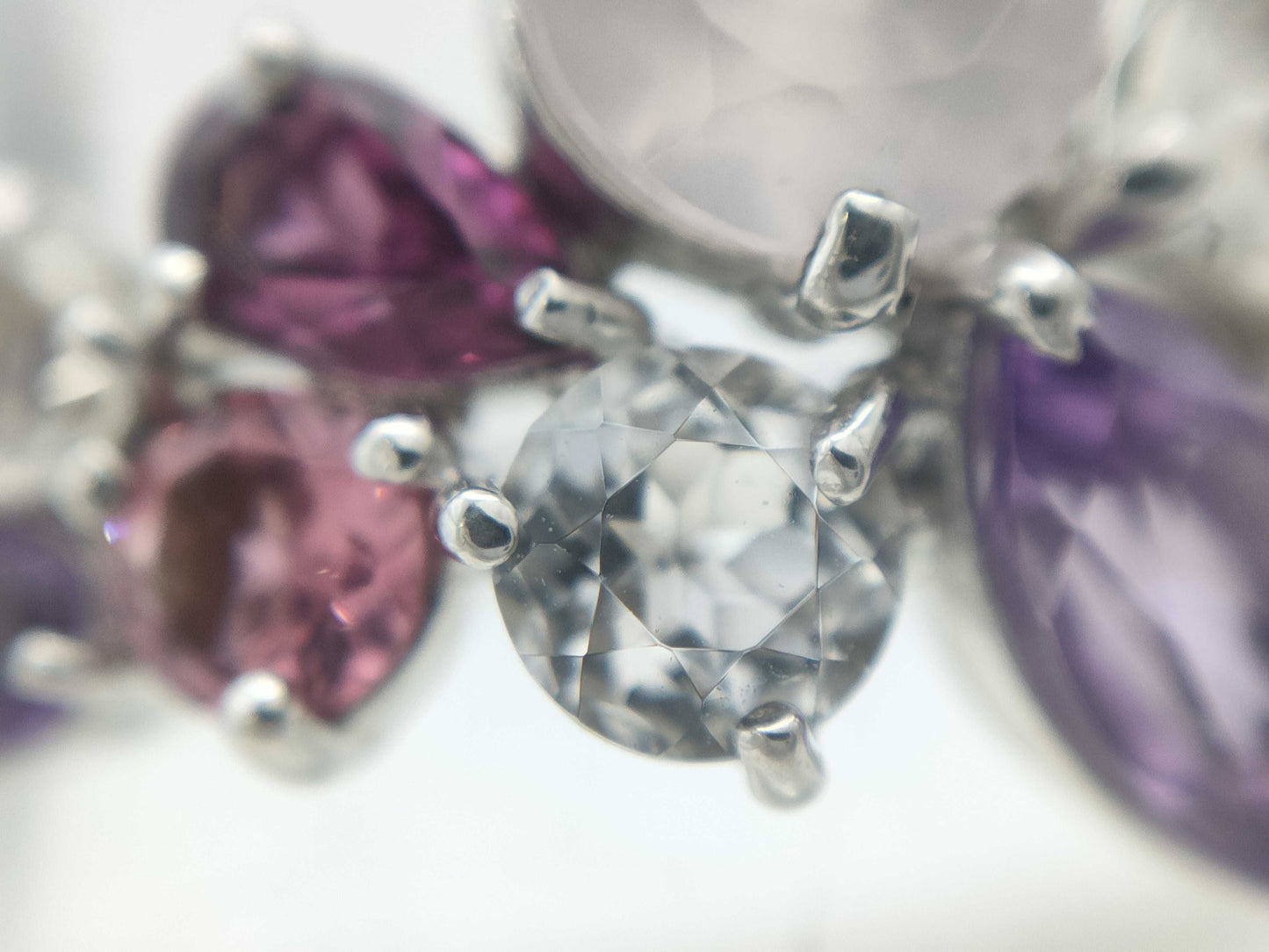 Colored Stone Multi K10 4.1g Ring 