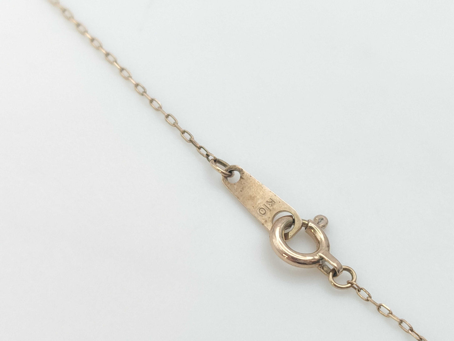 D0.01ct K10 0.7g Necklace 