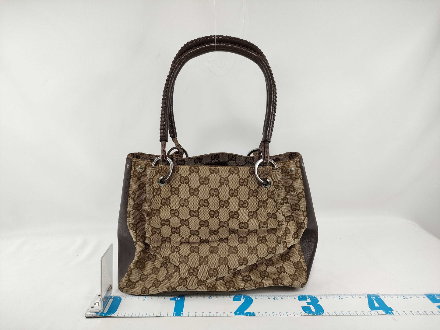 GUCCI GG Canvas Handbag GG Pattern Handbag