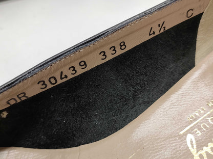 Salvatore Ferragamo Vara Ribbon Crocodile Embossed Leather Pumps, Set of 3