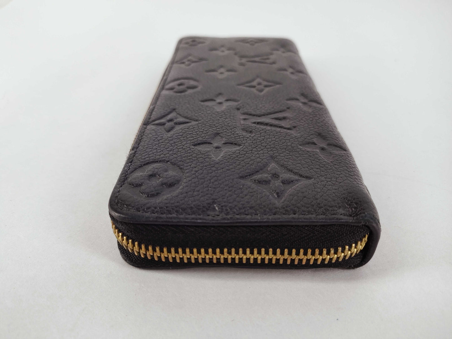 LOUIS VUITTON Monogram Empreinte Louis Vuitton Empreinte Portefeuille Clemence Wallet
