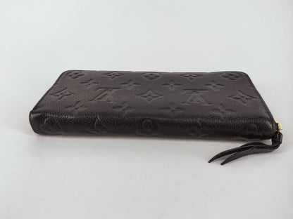 LOUIS VUITTON Monogram Empreinte Louis Vuitton Empreinte Portefeuille Clemence Wallet