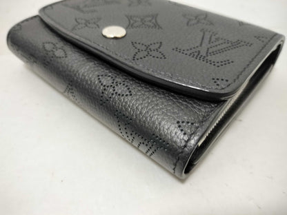 LOUIS VUITTON Mahina Mahina Portefeuille Iris Compact M67498 Noir Wallet
