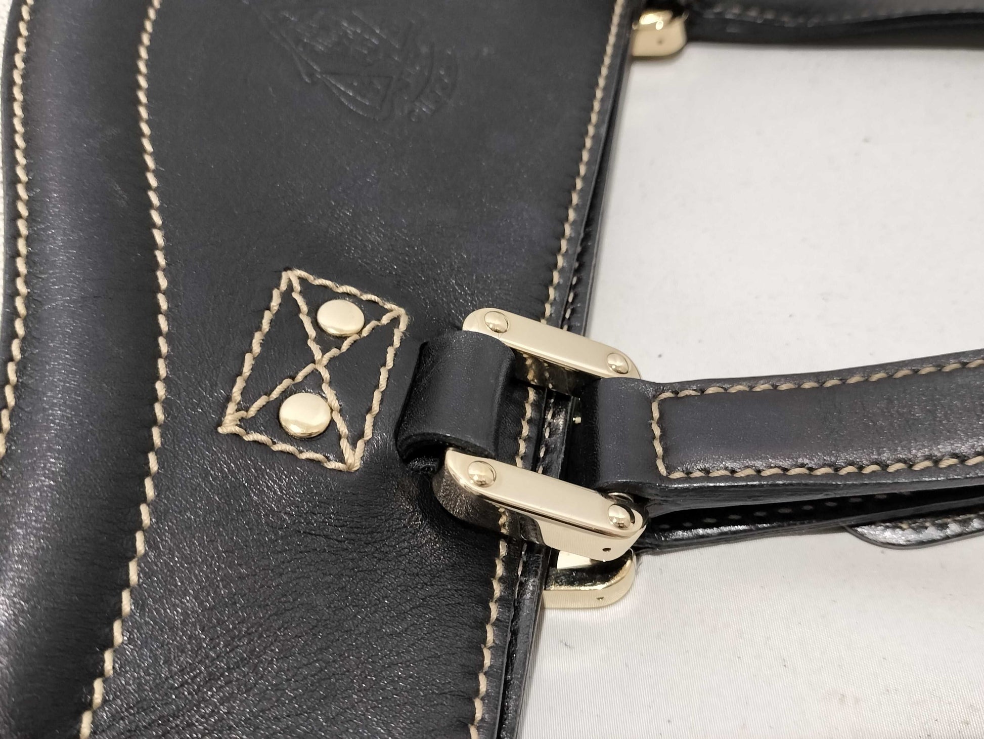 GUCCI 141432 Canvas Tote Bag