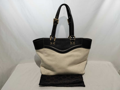 GUCCI 141432 Canvas Tote Bag