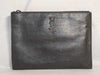 SAINT LAURENT YSL CROCO-EMBOSSED CLUTCH BAG