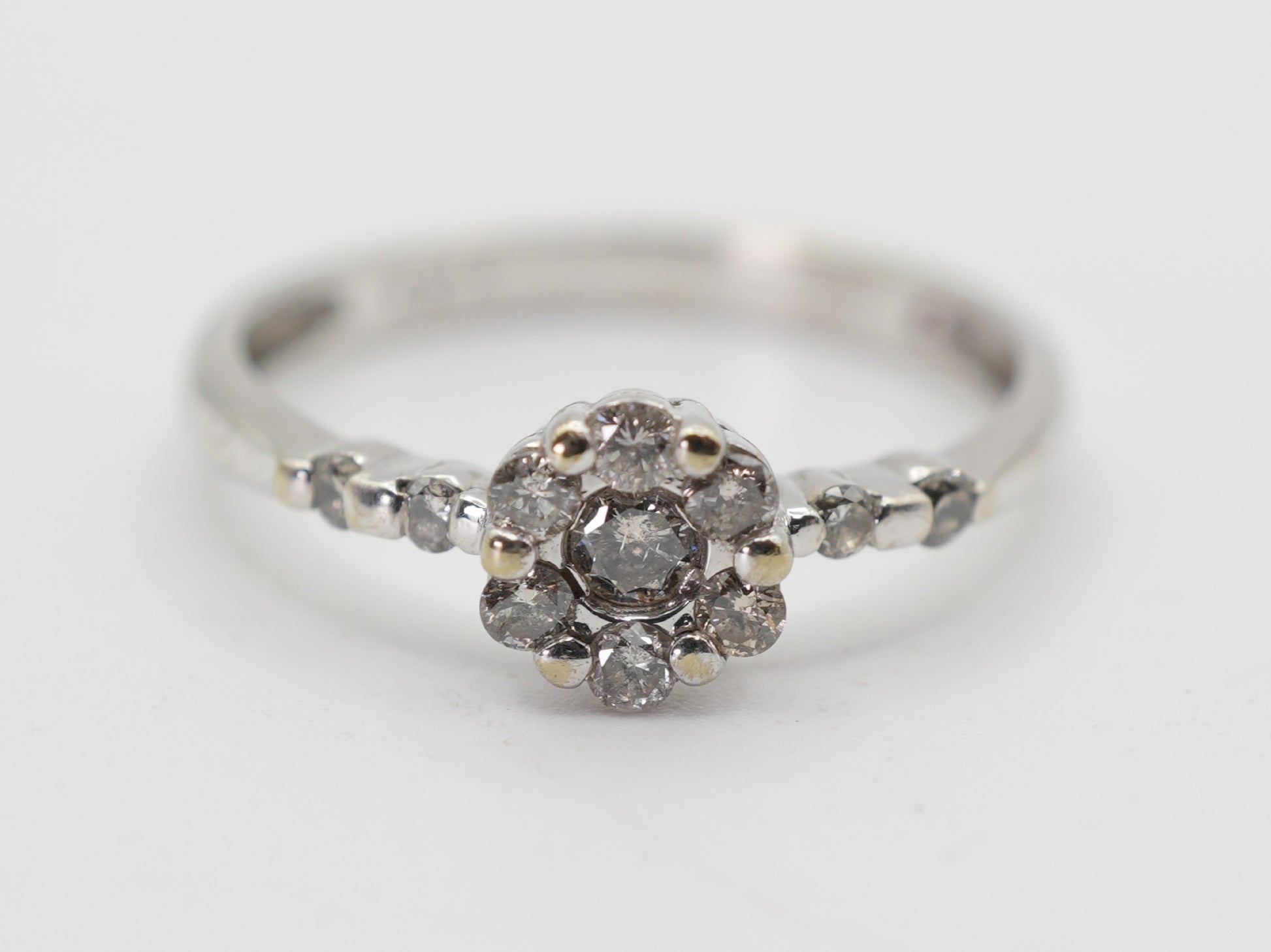 D0.20ct K10 0.9g Ring 