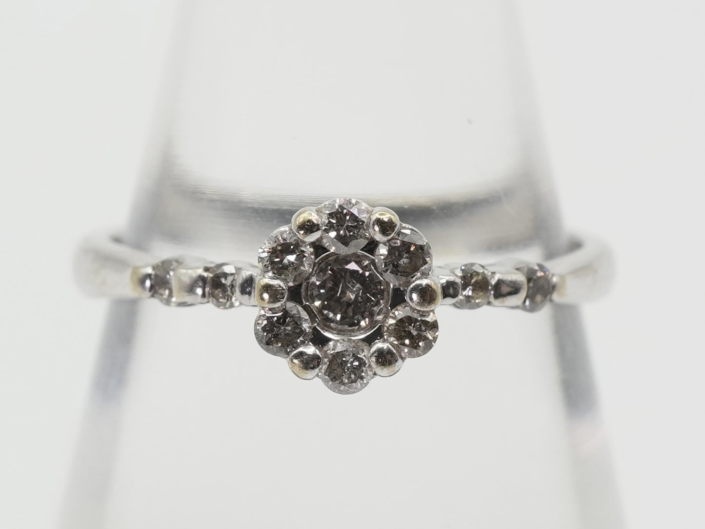 D0.20ct K10 0.9g Ring 