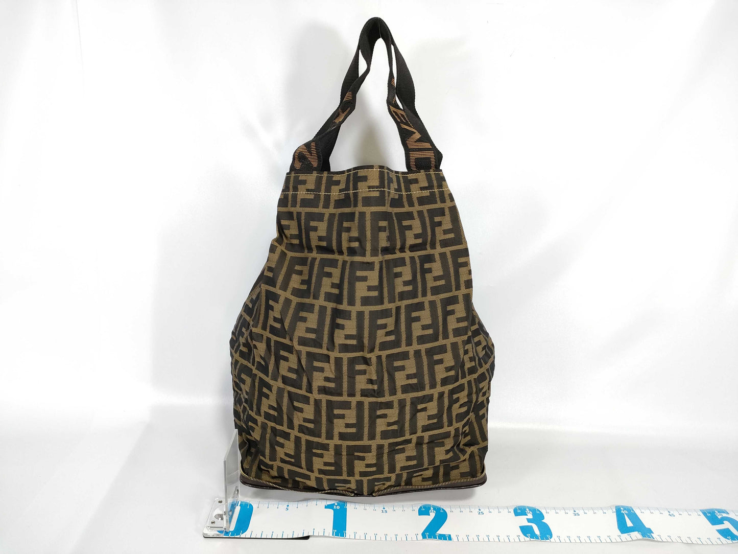 FENDI Zucca Pattern Fendi Handbag Eco Bag Zucca Canvas Vintage Tote Bag