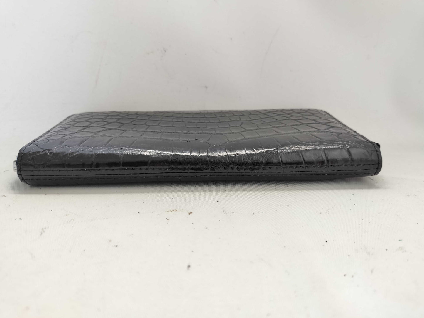 Long wallet crocodile wallet
