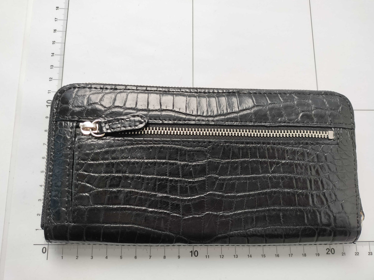 Long wallet crocodile wallet