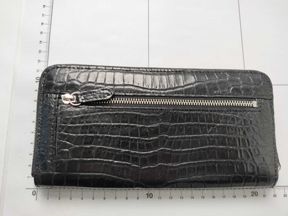 Long wallet crocodile wallet