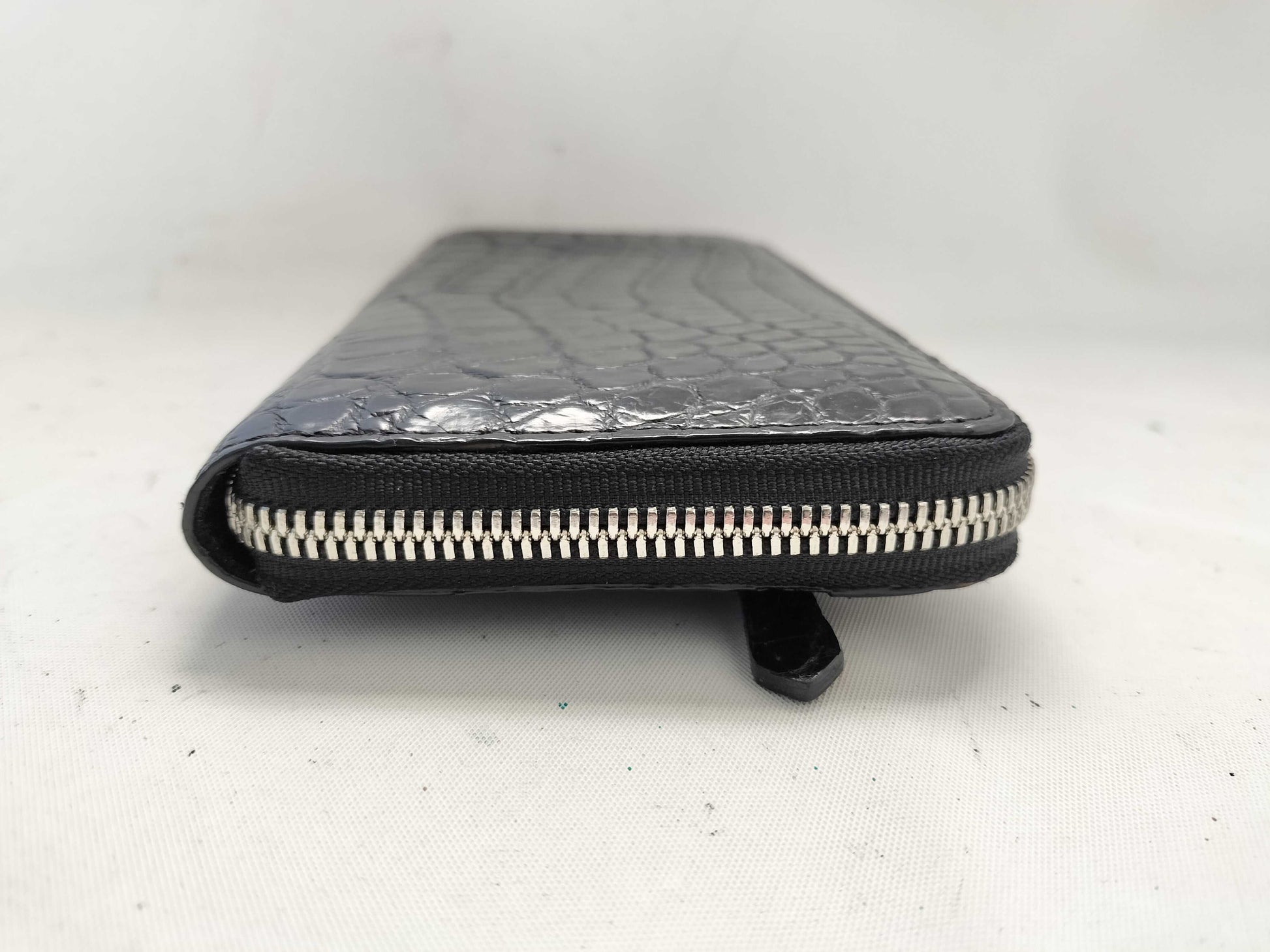 Long wallet crocodile wallet