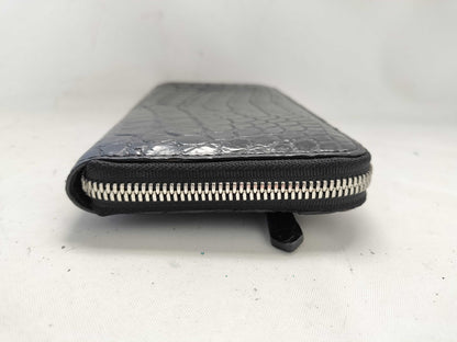 Long wallet crocodile wallet