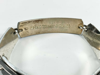 Tiffany & Co. Tiffany 925/TI 1837 Plate Bracelet Bracelet Bangle