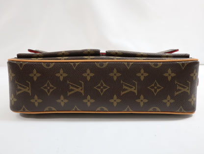 LOUIS VUITTON Louis Vuitton M51164 Monogram Vivashite MM Shoulder Bag