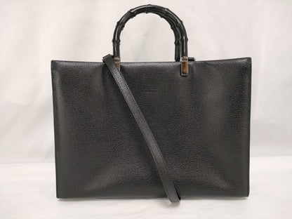 GUCCI GUCCI Gucci Bamboo 2-way Tote Bag Tote Bag
