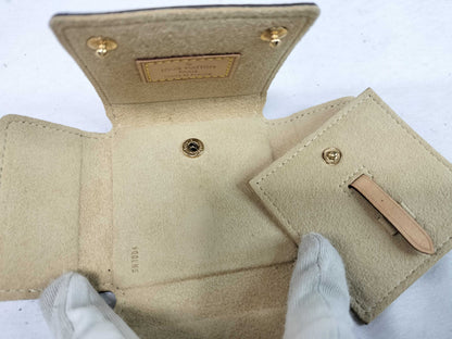 LOUIS VUITTON Monogram Mini Jewelry Case SN1004 Other Accessories