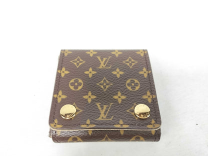 LOUIS VUITTON Monogram Mini Jewelry Case SN1004 Other Accessories