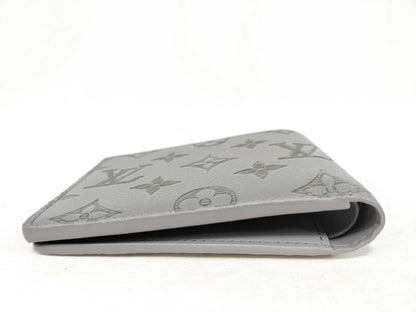 LOUIS VUITTON Monogram Shadow Portefeuille Multiple M81383 IC Wallet